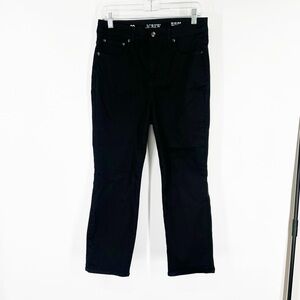 J. Crew Curvy Slim Jeans in 2003 Super Stretch Black